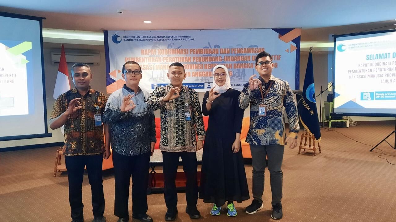 Akademisi FSEI IAIN SAS Babel Berpartisipasi dalam Pembinaan Penyusunan Perda Berbasis HAM