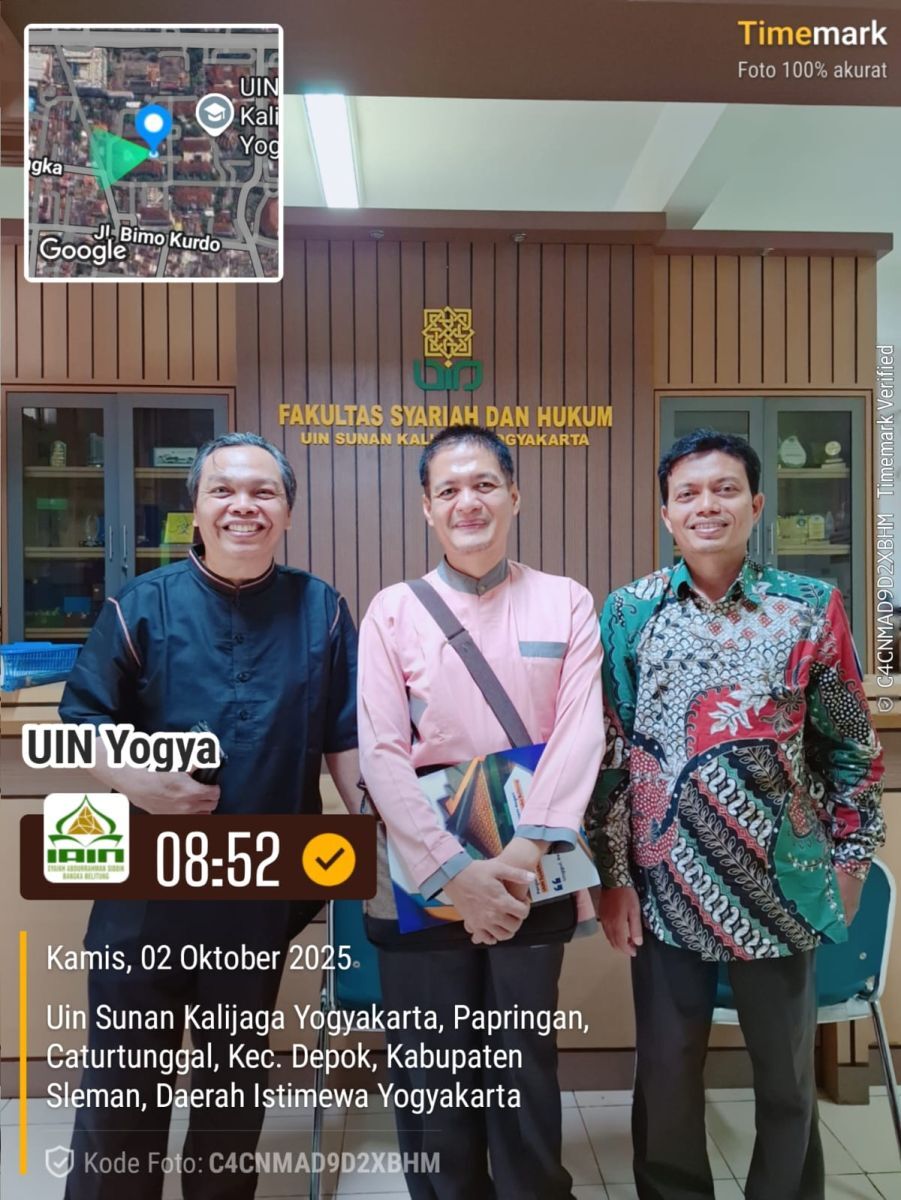 Prodi HKI IAIN SAS Babel Benchmarking ke UIN Sunan Kalijaga, Perkuat Persiapan Akreditasi Unggul